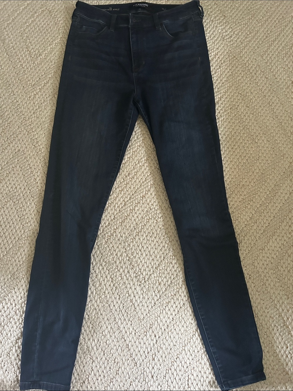 Liverpool Women's Skinny Jeans - Dark Navy Blue